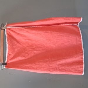 Banana Republic orange skirt